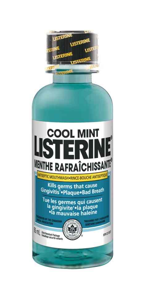 Listerine Mouthwash Cool Mint  95ml 24/cs