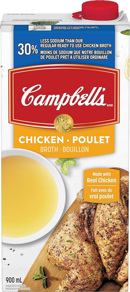Campbell&#39;s Chicken Broth 1.36L 12/case