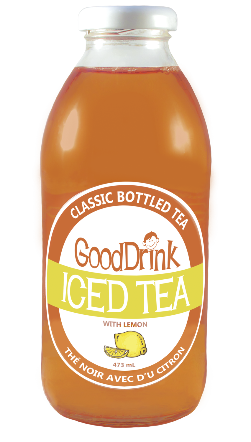 GoodDrink Lemon Iced Tea  Bottle 12x473ml