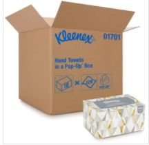 Kleenex Pop-Up Box Hand Towels  18x120/cs