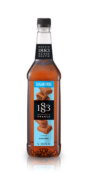 1883 Caramel Sugar Free Syrup 1L 6/Case