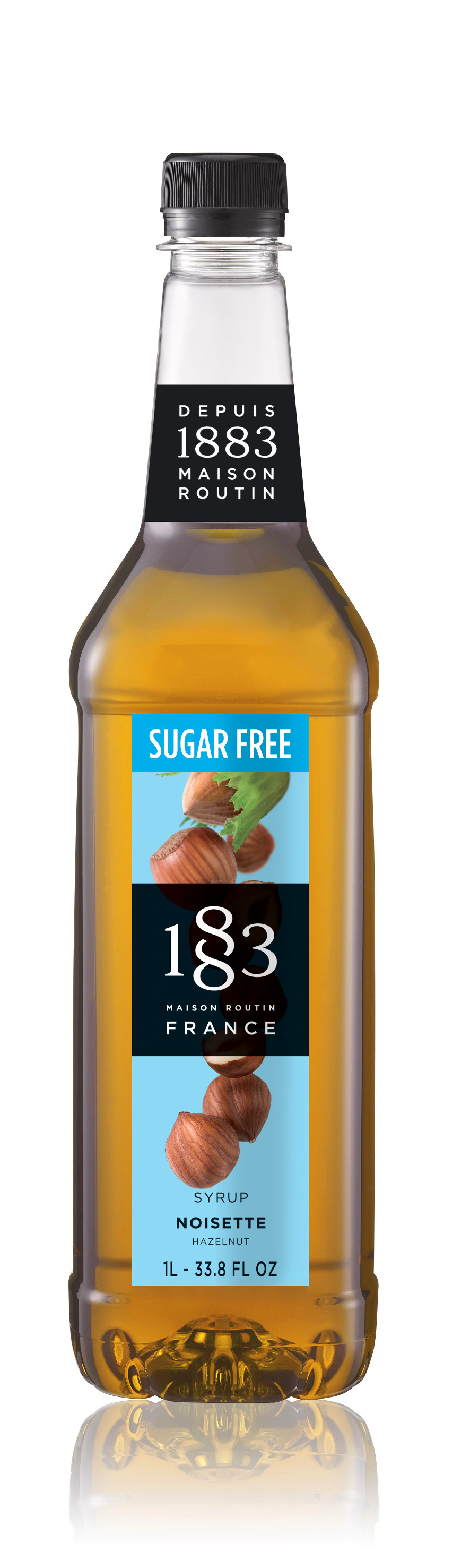 1883 Hazelnut Sugar Free 1L 6/Case