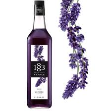 1883 Lavender Syrup Bottle 1L  6/cs