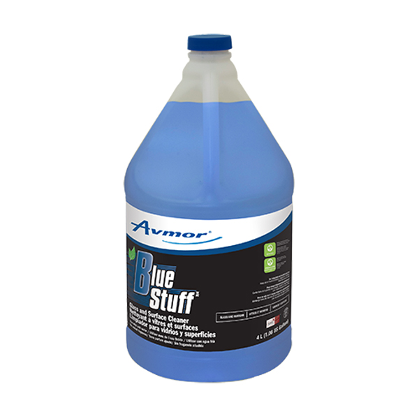 Avmor BLUE STUFF 4L     2/CASE Glass Cleaner
