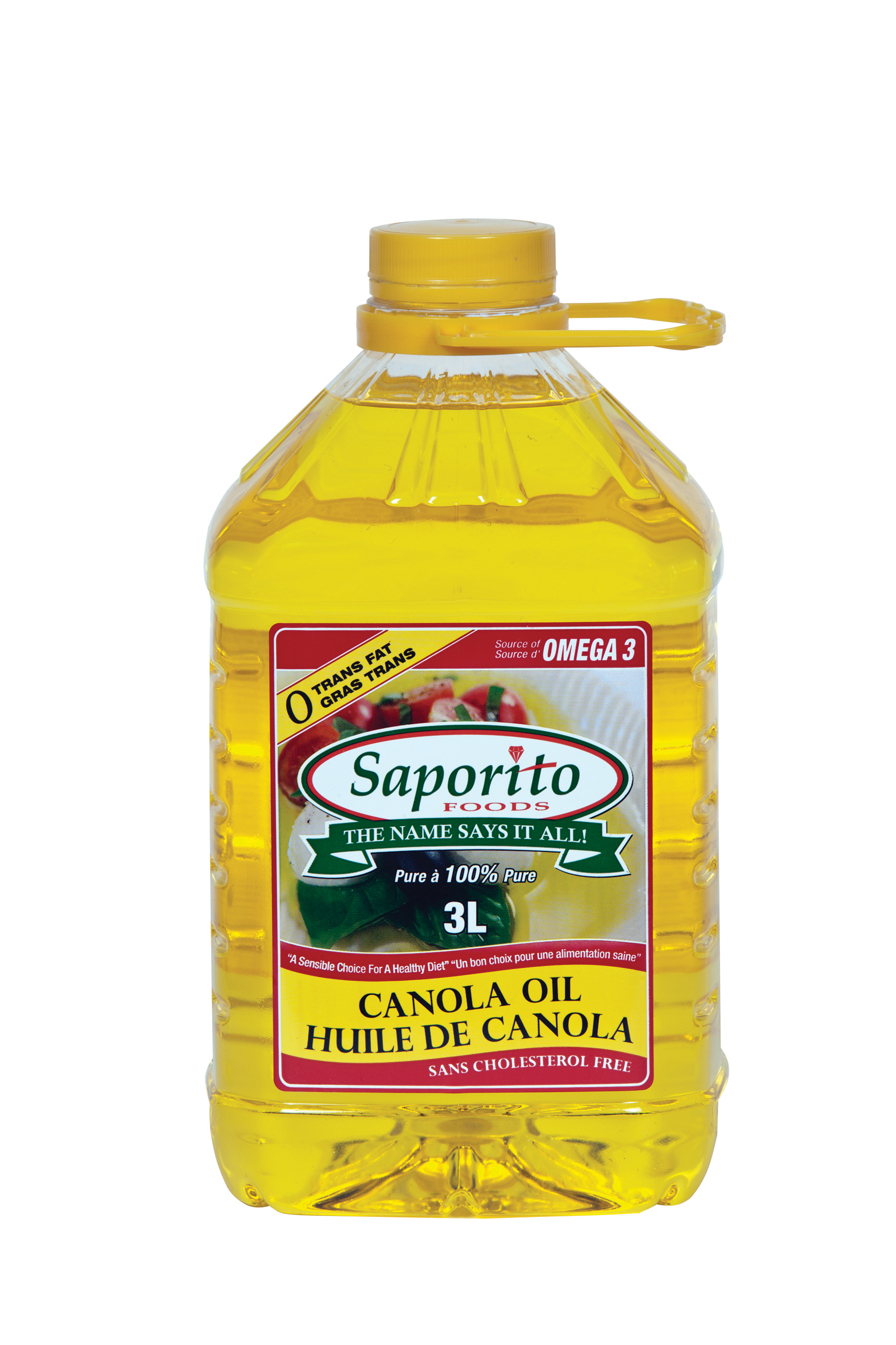 Saporito Canola Oil Jug 6x3L