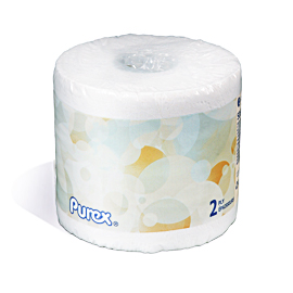 Toilet Tissue 2 Ply Purex  60 Rolls x 506 Sheets