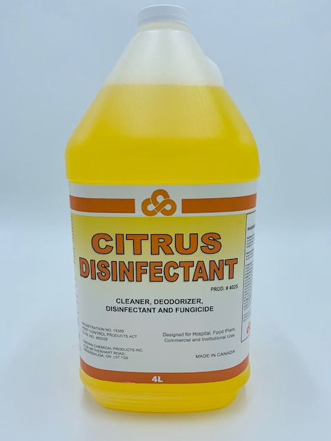 Citrus Disinfectant 4L  DIN. 0482528   