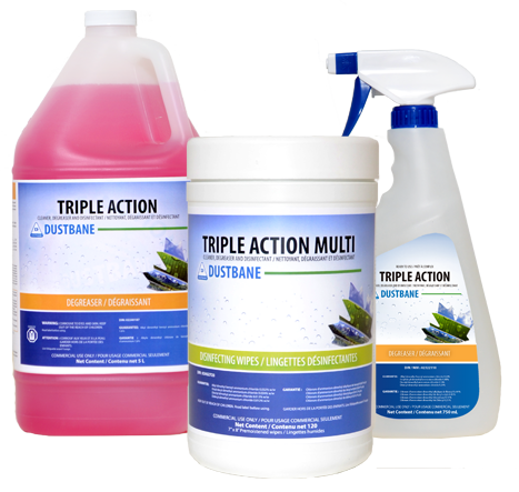 Triple Action 750ml RTU Degreaser/Disinfectant 
