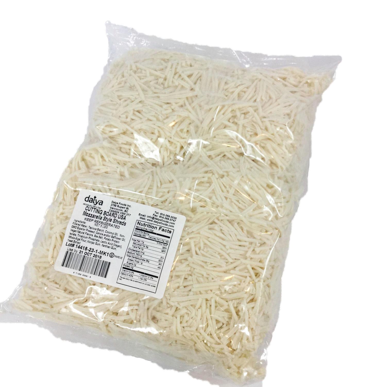 Daiya (Vegan) Shredded  Mozzarella Shreds 3x2.27LB