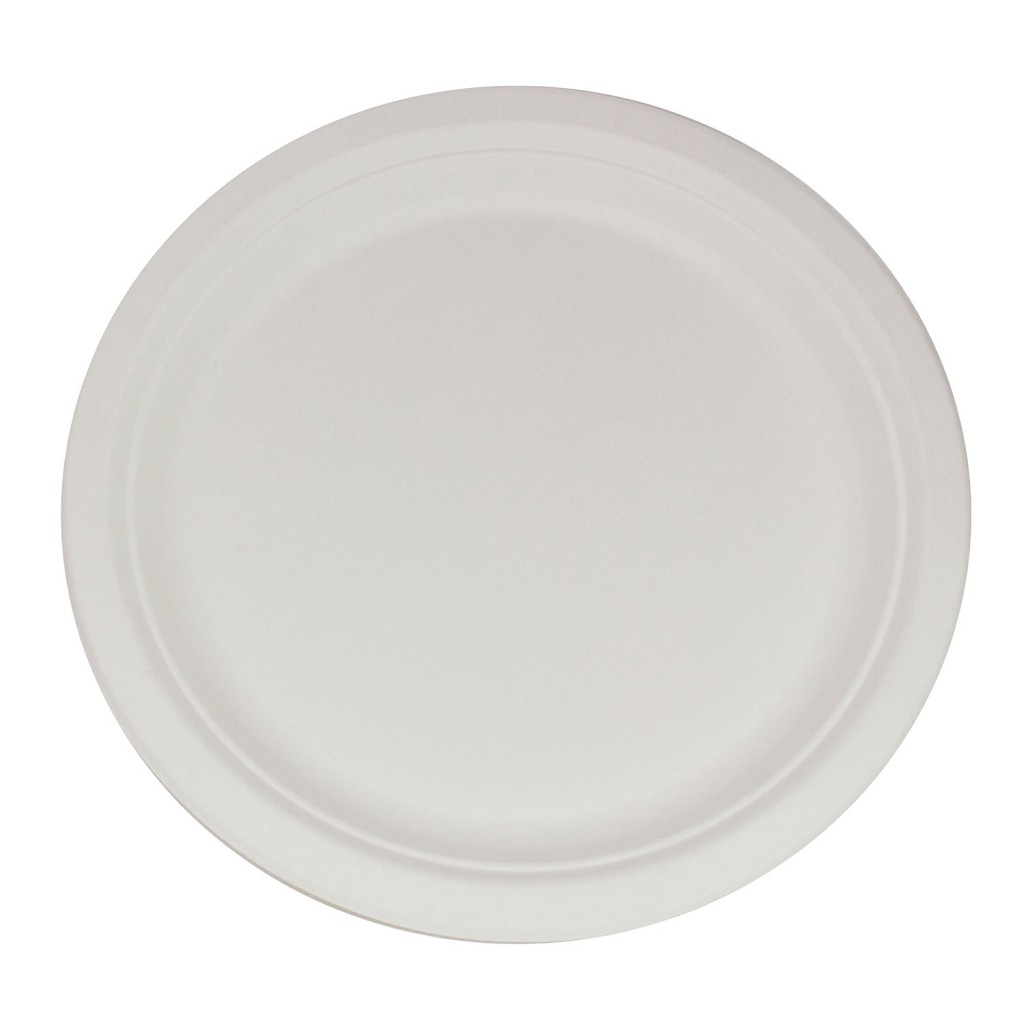 Galligreen Compostable  Sugarcane Plate 7&quot;
