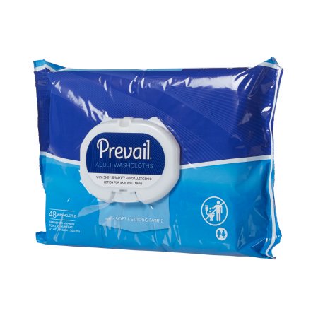 Prevail Adult Wash Cloths Soft Pack (12 packs of 48