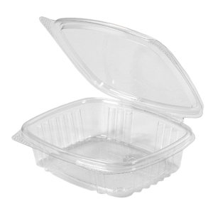 8 Ounce Clear Hinged Deli High Dome 5.38x4.5x2 200/Case