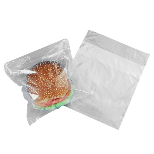 Sandwich Bag Poly with Flip Closing 7x6 (2&quot; Lip) 2000/Case