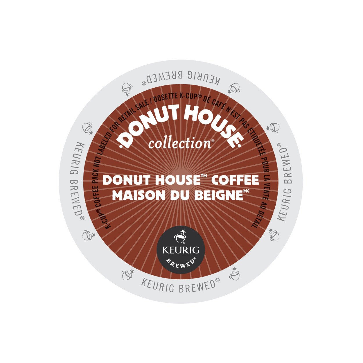 Donut House Coffee Light Roast KCup 24/Box