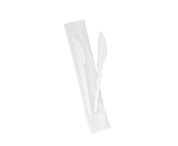 EcoGuardian Wrapped Knife  Compostable 750/cs
