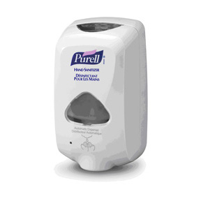 Dispenser Purell TFX Touch 
Free
Gray 
Batteries Sold Seperately