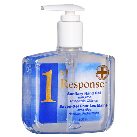 Hand Sanitizer 250ml 1st  Response Bottle 12/case