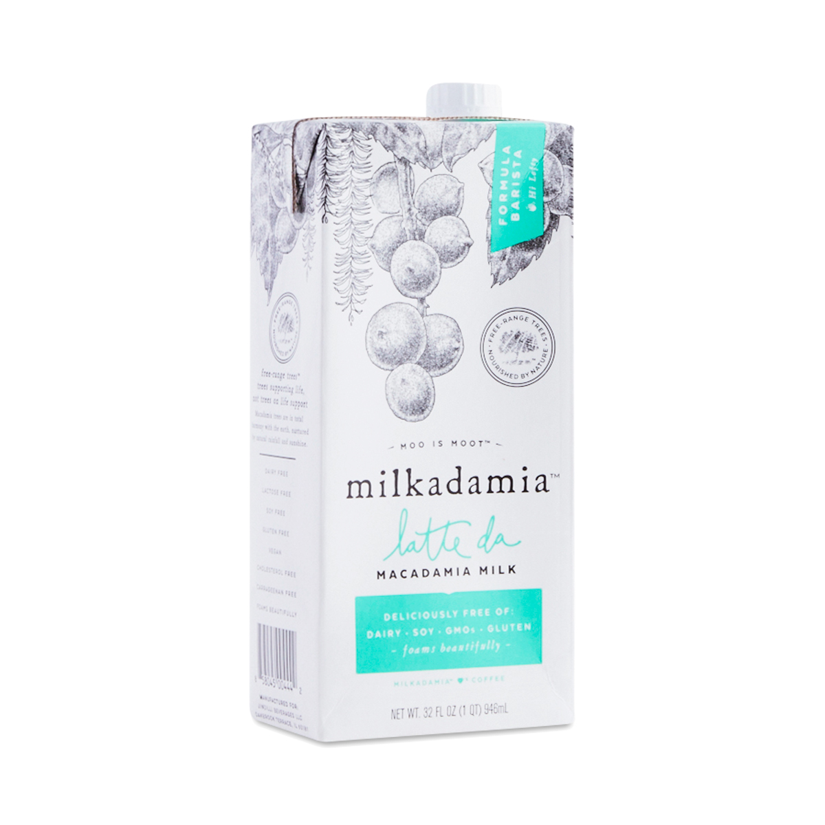 Milkadamia Barista Macadamia Milk 6/Case