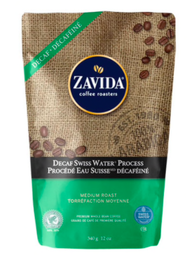 Zavida Colombian Bean Swiss Water Process Decaf 