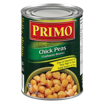 Primo Chick Peas 6x100oz
