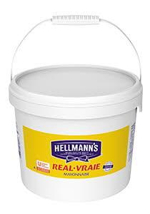 Hellman Mayonaise Pail 2x4L