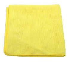 Microtuff Yellow Durable Microfiber Cloth 14 x14 