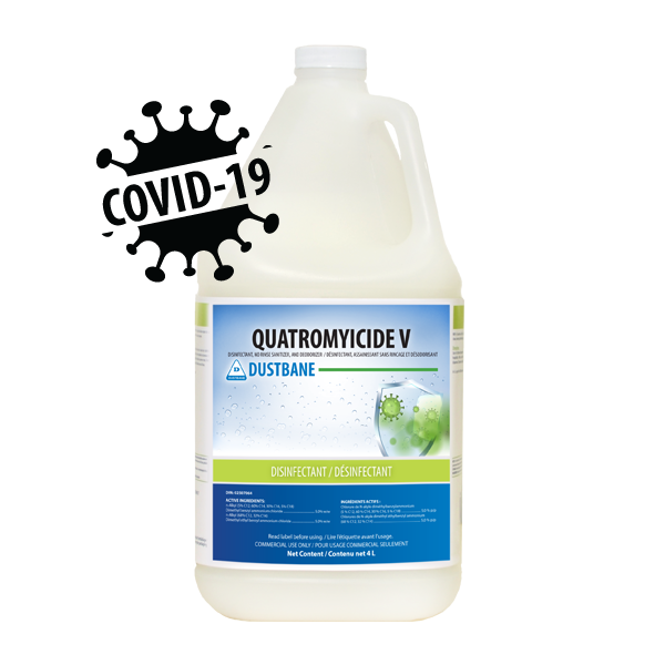 Quatromyicide V  Disinfectant/Sanitizer (DIN 
