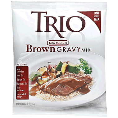 Trio Brown Gravy 8x467g