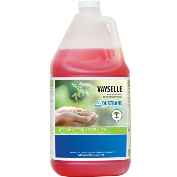 Vayselle Ecologo Certified 4L Hand Dish Wash Liquid 