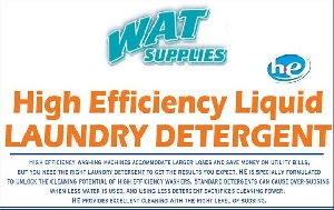 WAT High Efficiency 4L    Laundry Detergent  
