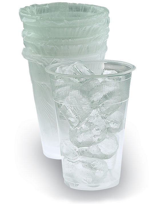 Cup Wrapped Plastic 9oz 1000/Case